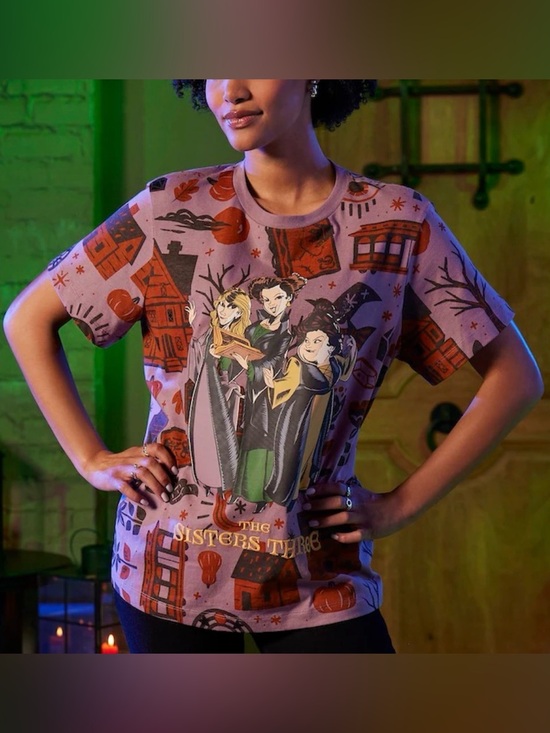 Disney Tops - Disney Hocus Pocus Sanderson Sisters The Sisters Three Shirt Womens M Halloween